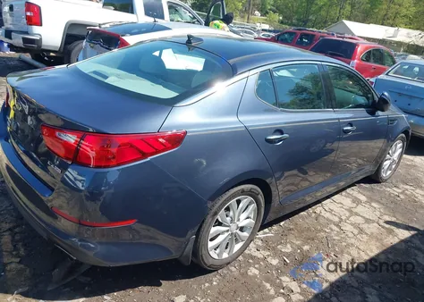 2015 Kia Optima Ex из США, поврежденный, VIN 5XXGN4A76FG423062